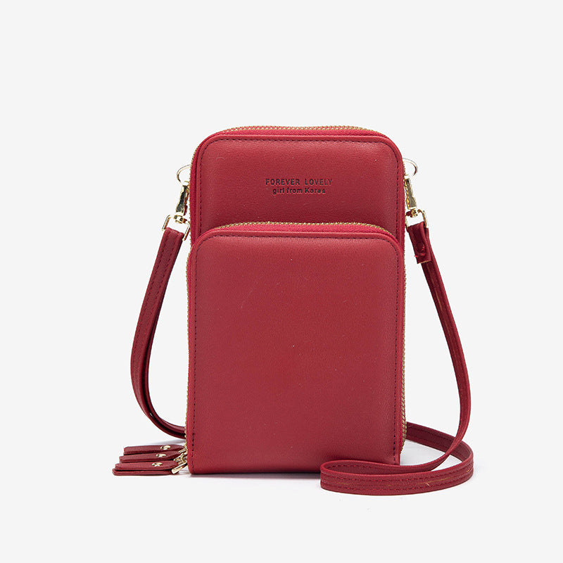 Crossbody Bag Women Tri-fold Pockets Phone Bags Crossbody Bag Women Tri-fold Pockets Phone Bags
